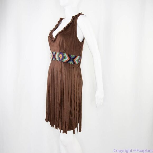 Dreamgirl Sexy Tribal Trouble Indian Costume,‎ size 1X-2XX - Picture 7 of 13